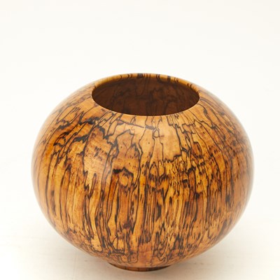 Lot 787 - Philip Moulthrop Turned Spalted Pecan Globe