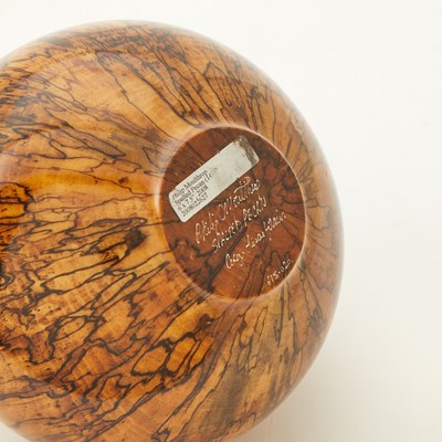 Lot 787 - Philip Moulthrop Turned Spalted Pecan Globe