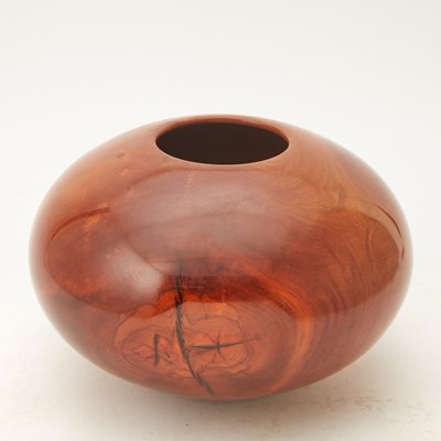 Lot 801 - Matt Moulthrop Turned Cherry Laurel Bowl