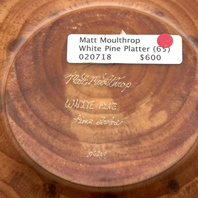 Lot 794 - Matt Moulthrop Turned White Pine Bowl