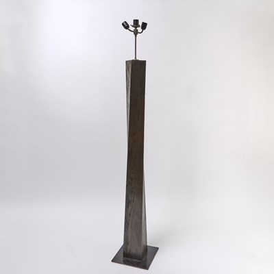 Lot 180 - In the Manner of Salvador Dali for Jean-Michel Frank Dark Stained Oak "Dali" Floor Lamp