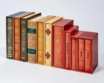 Lot 9 - Collection of specially bound foreign editions