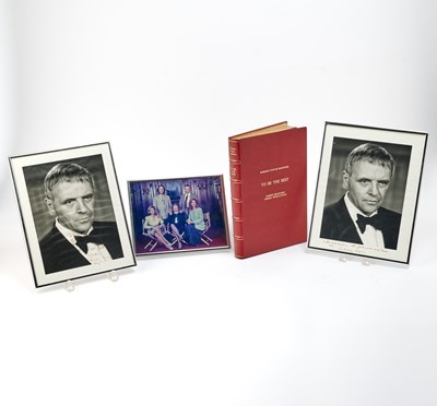 Lot 11 - Two photographs inscribed by Sir Anthony Hopkins