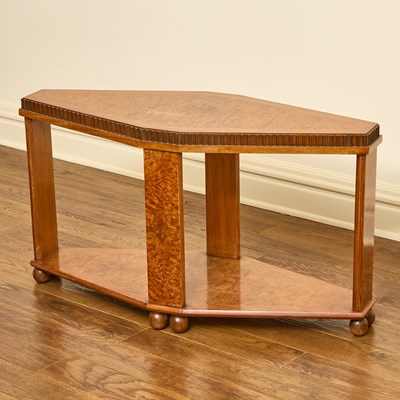 Lot 52 - Art Deco Burlwood Side Table