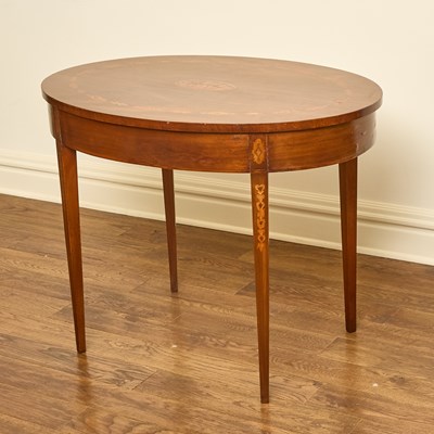 Lot 59 - George III Inlaid Mahogany Table