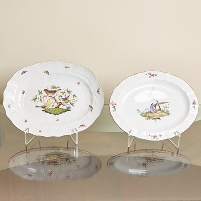 Lot 172 - Herend Porcelain "Rothschild Bird" Pattern Dinner Service