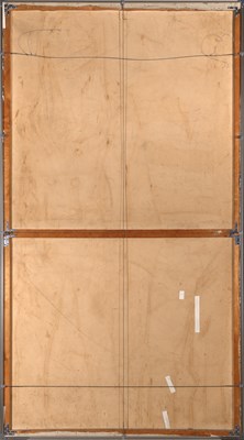 Lot 624 - A fabulous large painting of Mick Jagger and Françoise Hardy