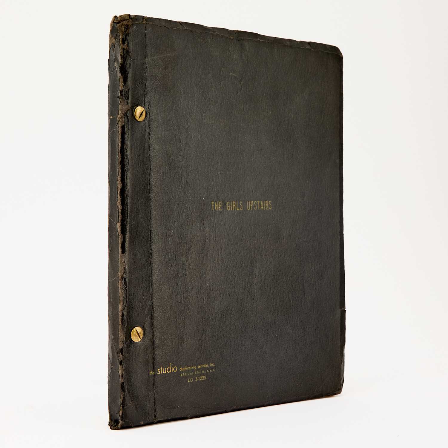 Lot 571 - A preproduction script for Sondheim's "The Girls Upstairs," later "Follies"