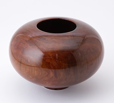 Lot 799 - Matt Moulthrop Turned 'Wild Cherry' Vessel