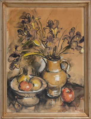 Lot 317 - Still Life with Flowers and Fruit