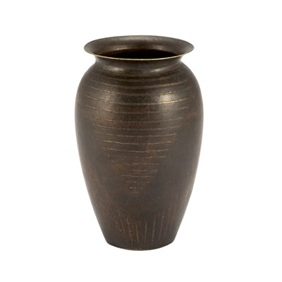 Lot 158 - Jean Dunand Art Deco Dinanderie Vase
