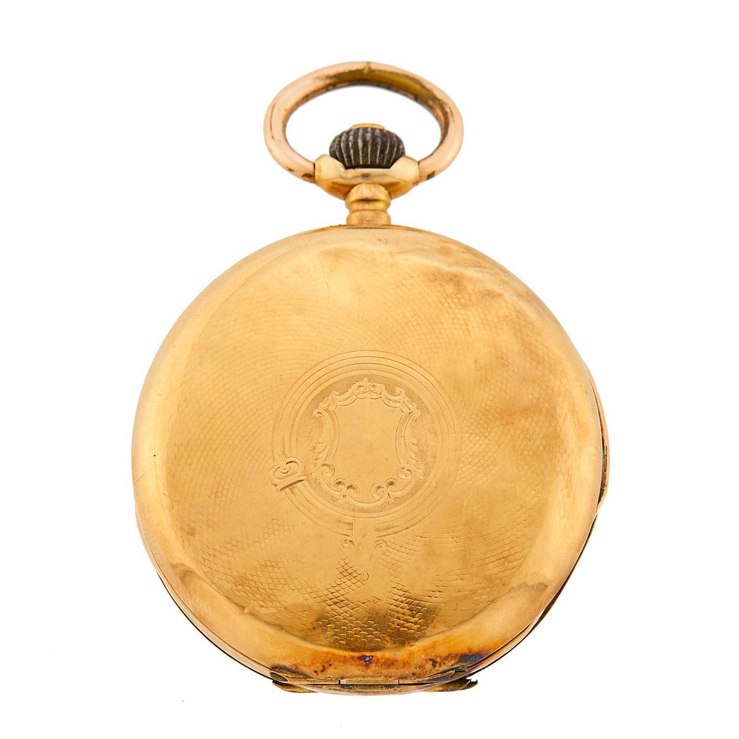 Lot 2197 - Gold Hunting Case Pocket Watch