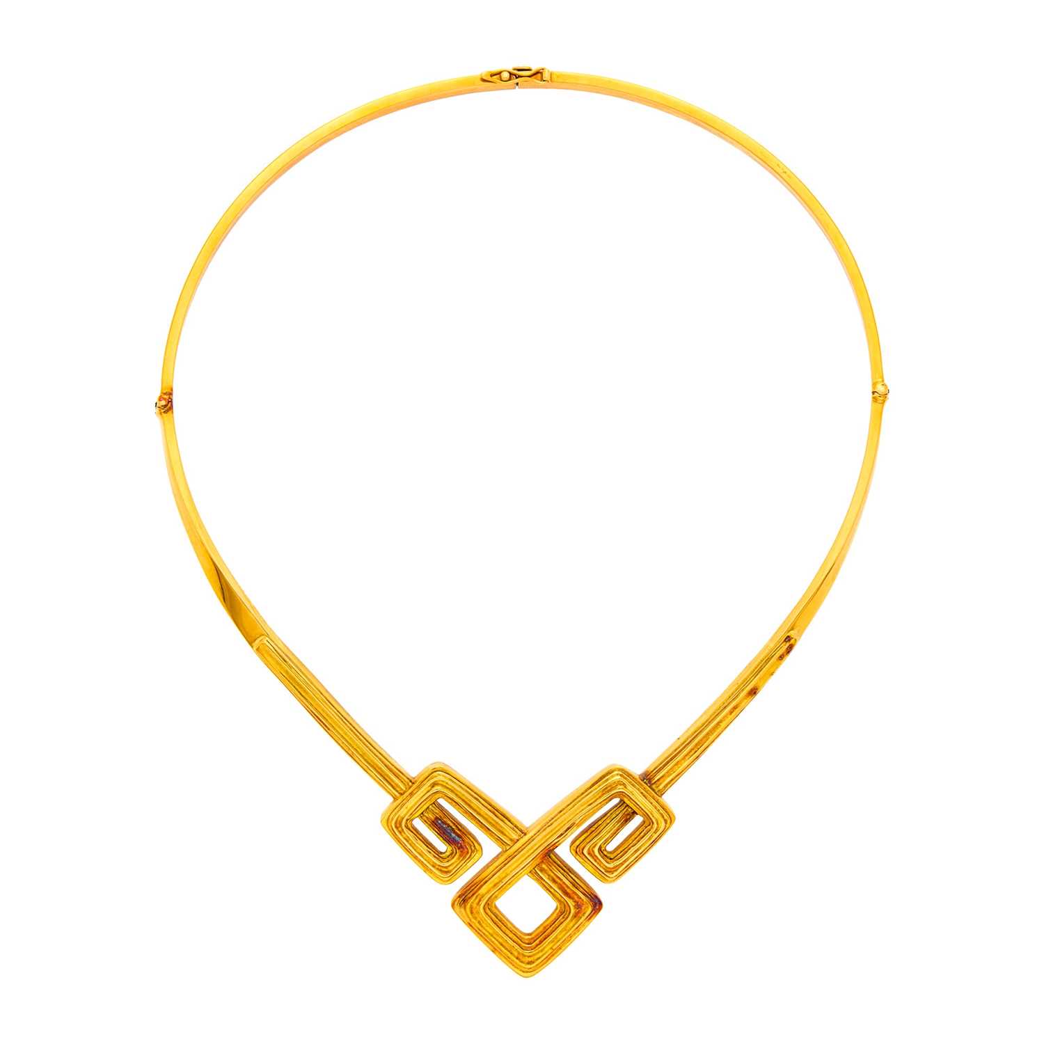 Lot 2133 - Ilias Lalaounis Gold Necklace