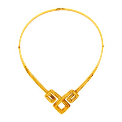Lot 2133 - Ilias Lalaounis Gold Necklace