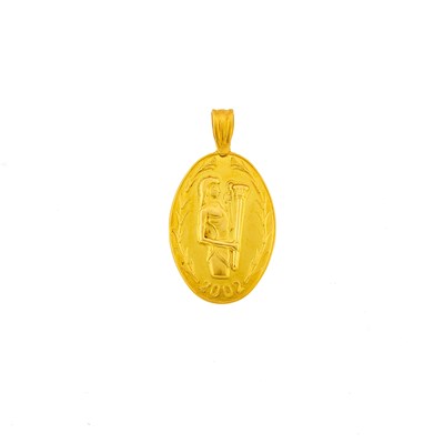 Lot 3015 - Ilias Lalaounis Gold 'Good Luck' Charm