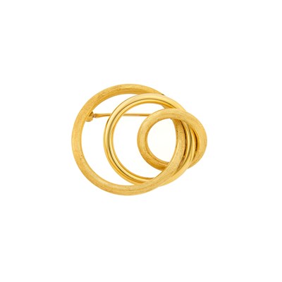 Lot 3214 - Gold Brooch