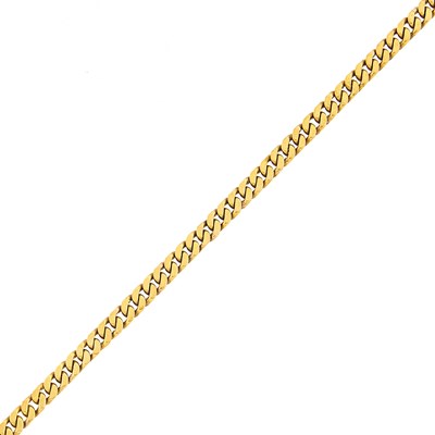 Lot 3076 - Gold Link Bracelet