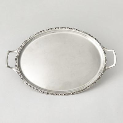 Lot 189 - Asprey Sterling Silver Two-Handled Tray