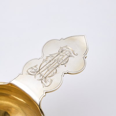 Lot 103 - Russian Silver Large Kovsh