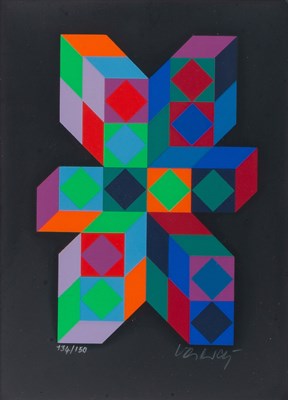 Lot 552 - Victor Vasarely (1906-1997)
