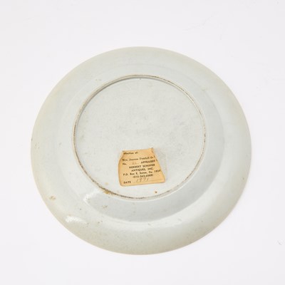 Lot 121 - Chinese Export Enameled Porcelain Plate
