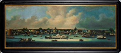 Lot 142 - A China Trade Painting