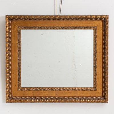 Lot 305 - Carved Wood Mirror