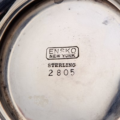 Lot 146 - Horse Racing Interest: Ensko Georgian Style Sterling Silver Two Handled Covered Cup