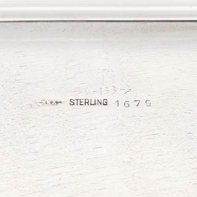 Lot 180 - William B. Kerr Sterling Silver Child's Tray