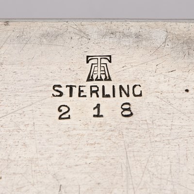 Lot 143 - Horse Racing Interest: Two American Sterling Silver Table Cigarette Boxes