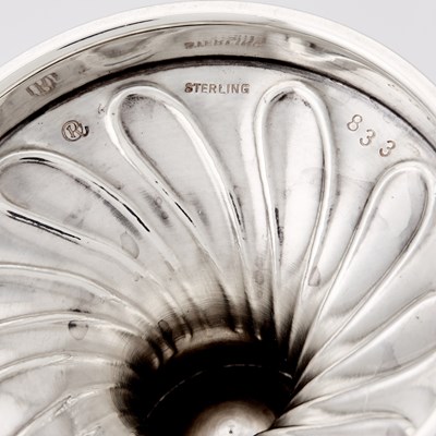 Lot 144 - Horse Racing Interest: American Sterling Silver Covered Cup