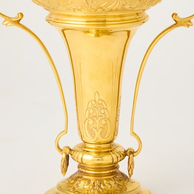 Lot 148 - Horse Racing Interest: Elizabeth II 9Kt Gold Covered Cup