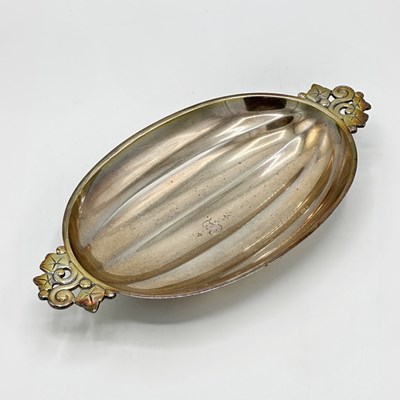 Lot 1249 - Tiffany & Co. Sterling Silver Melon-Form Dish