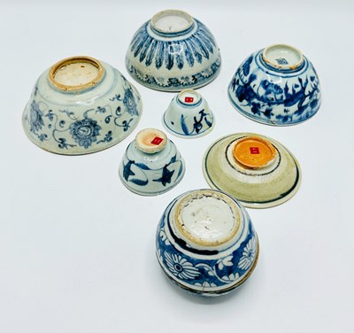 Lot 1168 - Group of Provincial Chinese Blue and White Porcelain Table Articles