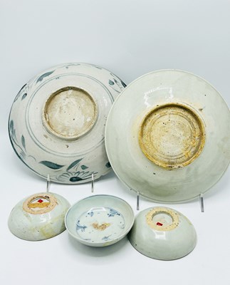 Lot 1168 - Group of Provincial Chinese Blue and White Porcelain Table Articles