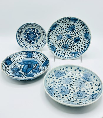 Lot 1168 - Group of Provincial Chinese Blue and White Porcelain Table Articles