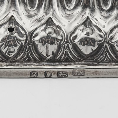 Lot 103 - Assembled Set of Six George III Sterling Silver Candlesticks