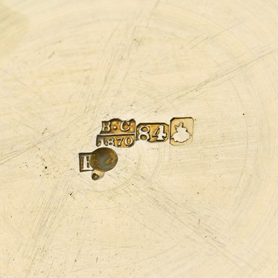 Lot 105 - Russian Silver-Gilt and Niello Cup, Saucer and Spoon