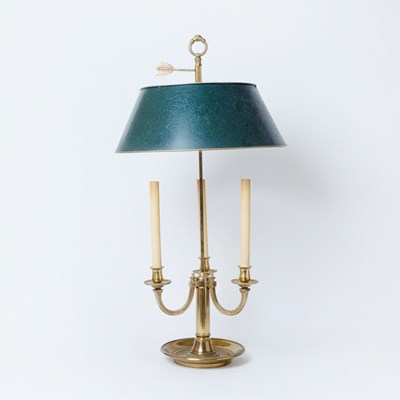 Lot 715 - French Gilt Bronze Bouillotte Lamp