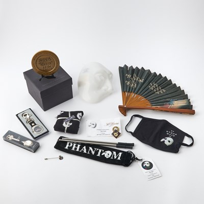 Lot 523 - A Collection of Promotional and Cast & Crew Gifts from The Phantom of the Opera