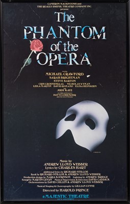 Lot 523 - A Collection of Promotional and Cast & Crew Gifts from The Phantom of the Opera