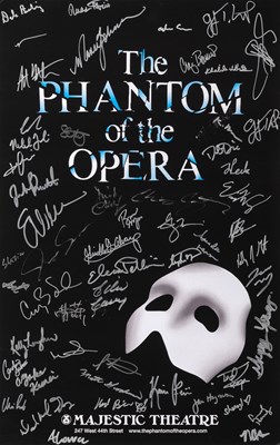 Lot 523 - A Collection of Promotional and Cast & Crew Gifts from The Phantom of the Opera