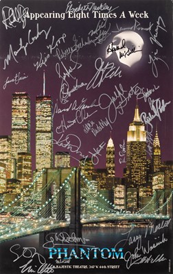 Lot 523 - A Collection of Promotional and Cast & Crew Gifts from The Phantom of the Opera