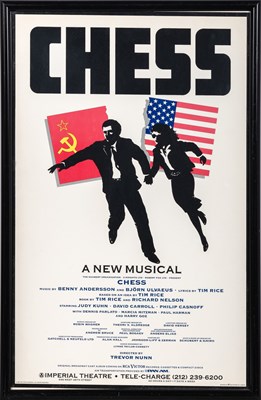 Lot 535 - Jake Bell’s Production Script for the moving towers in Chess