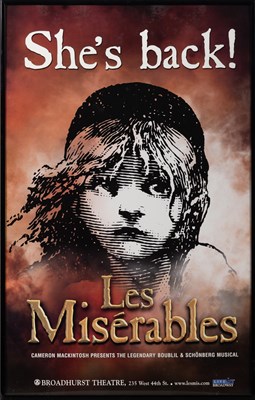 Lot 528 - An excellent and large collection of promotional and cast & crew gifts from Les Miserables