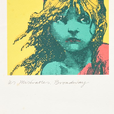Lot 528 - An excellent and large collection of promotional and cast & crew gifts from Les Miserables