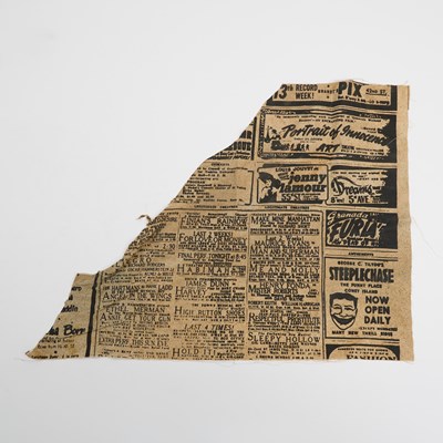 Lot 529 - A stage-used newspaper and much promotional material from Cats