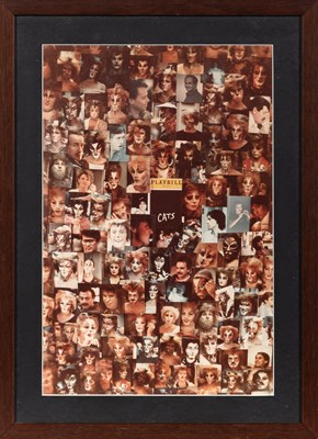 Lot 529 - A stage-used newspaper and much promotional material from Cats