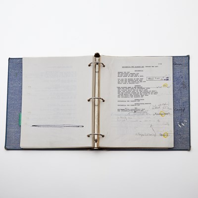 Lot 530 - Jake Bell’s Annotated Production Book and Script from Cats