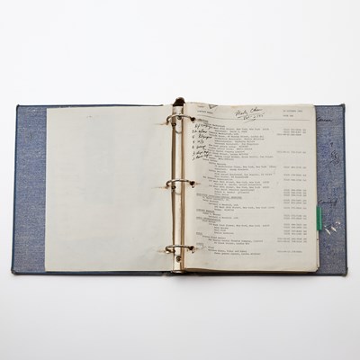Lot 530 - Jake Bell’s Annotated Production Book and Script from Cats